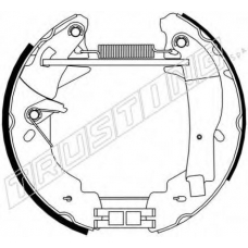 6349 TRUSTING Комплект тормозных колодок