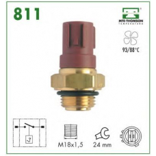 811 MTE-THOMSON Термовыключатель, вентилятор радиатора