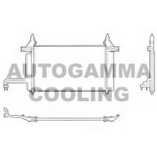 103060 AUTOGAMMA Конденсатор, кондиционер