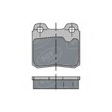 SP 193 PR SCT Комплект тормозных колодок, дисковый тормоз
