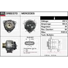 DRB2370 DELCO REMY Генератор