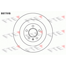 BS7701B FTE Тормозной диск