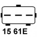 CA1591IR HC-parts Генератор