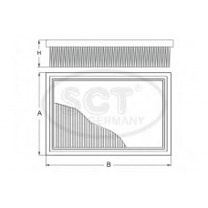 SB 3248 SCT Воздушный фильтр