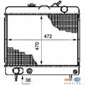 8MK 376 708-671 HELLA Радиатор, охлаждение двигателя