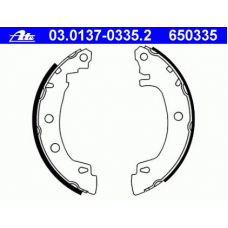 03.0137-0335.2 ATE Комплект тормозных колодок