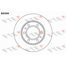 BS3564 FTE Тормозной диск