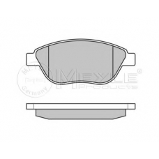025 239 8119/W MEYLE Комплект тормозных колодок, дисковый тормоз