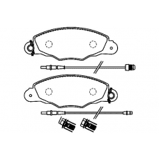 21988 180  1 5 T4136 TEXTAR Колодки тормозные