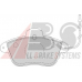 36670/1 ABS Комплект тормозных колодок, дисковый тормоз