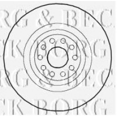 BBD4416 BORG & BECK Тормозной диск