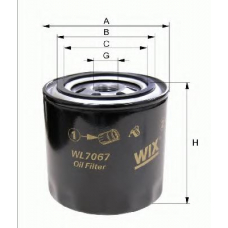 WF8110 WIX Топливный фильтр