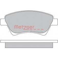 1170240 METZGER Комплект тормозных колодок, дисковый тормоз