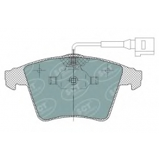 SP 311 PR SCT Комплект тормозных колодок, дисковый тормоз