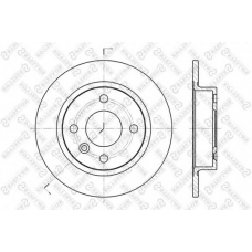 6020-4824-SX STELLOX Тормозной диск