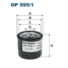 OP595/1 FILTRON Масляный фильтр