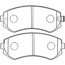 PN-2199 JNBK Колодки тормозные