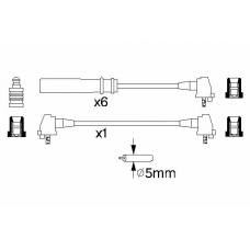 0 986 356 937 BOSCH Комплект проводов зажигания