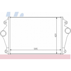 96957 NISSENS Интеркулер