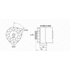 943356555010 MAGNETI MARELLI Генератор