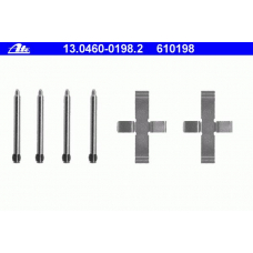 13.0460-0198.2 ATE Комплектующие, колодки дискового тормоза