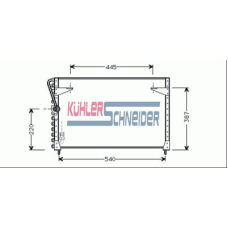 3320801 KUHLER SCHNEIDER Конденсатор, кондиционер