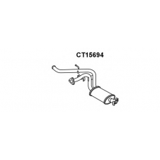 CT15694 VENEPORTE Глушитель выхлопных газов конечный