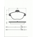 1501221939 S.b.s. Комплект тормозных колодок, дисковый тормоз