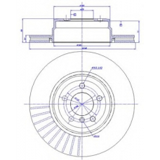 142.1466 CAR Тормозной диск