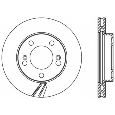 BDR2376.20 OPEN PARTS Тормозной диск