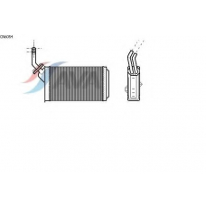 CN6054 AVA Теплообменник, отопление салона