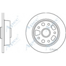 DSK725 APEC Тормозной диск