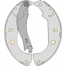 K635124 MGA Комплект тормозов, барабанный тормозной механизм