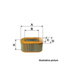 EAF3101.30 OPEN PARTS Воздушный фильтр