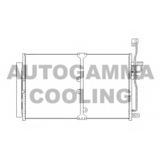 104450 AUTOGAMMA Конденсатор, кондиционер