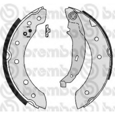 S 61 520 BREMBO Комплект тормозных колодок