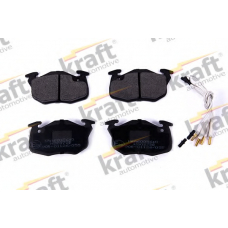 6005640 KRAFT AUTOMOTIVE Комплект тормозных колодок, дисковый тормоз