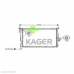 31-0149 KAGER Радиатор, охлаждение двигателя