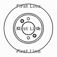 FBD067 FIRST LINE Тормозной диск