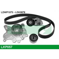 LKP057 TRW Водяной насос + комплект зубчатого ремня