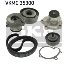 VKMC 35300 SKF Водяной насос + комплект ручейковых ремней