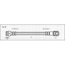8150 23102 TRISCAN Тормозной шланг