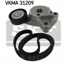 VKMA 31209 SKF Поликлиновой ременный комплект