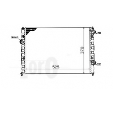 053-017-0029 LORO Радиатор, охлаждение двигателя