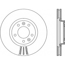 BDR1898.20 OPEN PARTS Тормозной диск