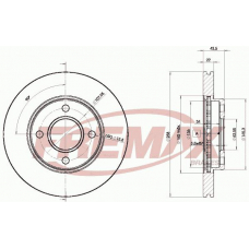 BD-3270 FREMAX Тормозной диск