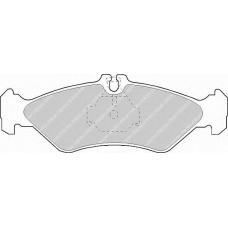 T0610822 RAMEDER Комплект тормозных колодок, дисковый тормоз