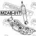 MZAB-017 FEBEST Подвеска, рычаг независимой подвески колеса