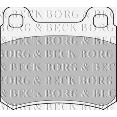BBP1315 BORG & BECK Комплект тормозных колодок, дисковый тормоз