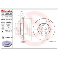 BS 8710 BRECO Тормозной диск